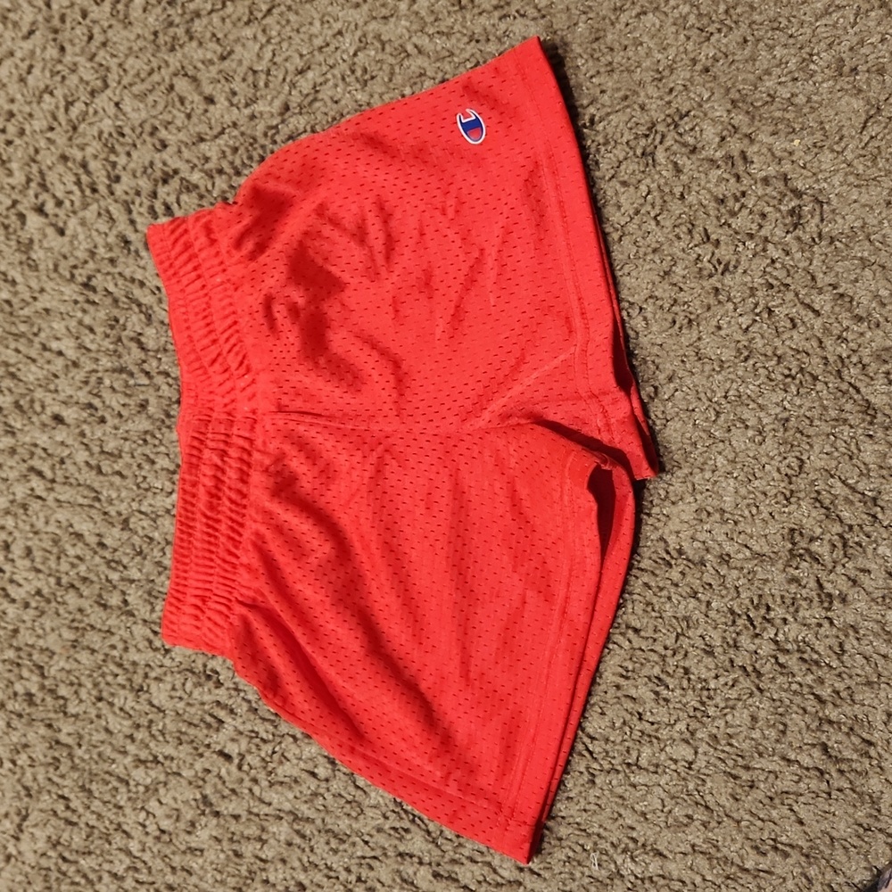 Red Champion Brand shorts. Size 5